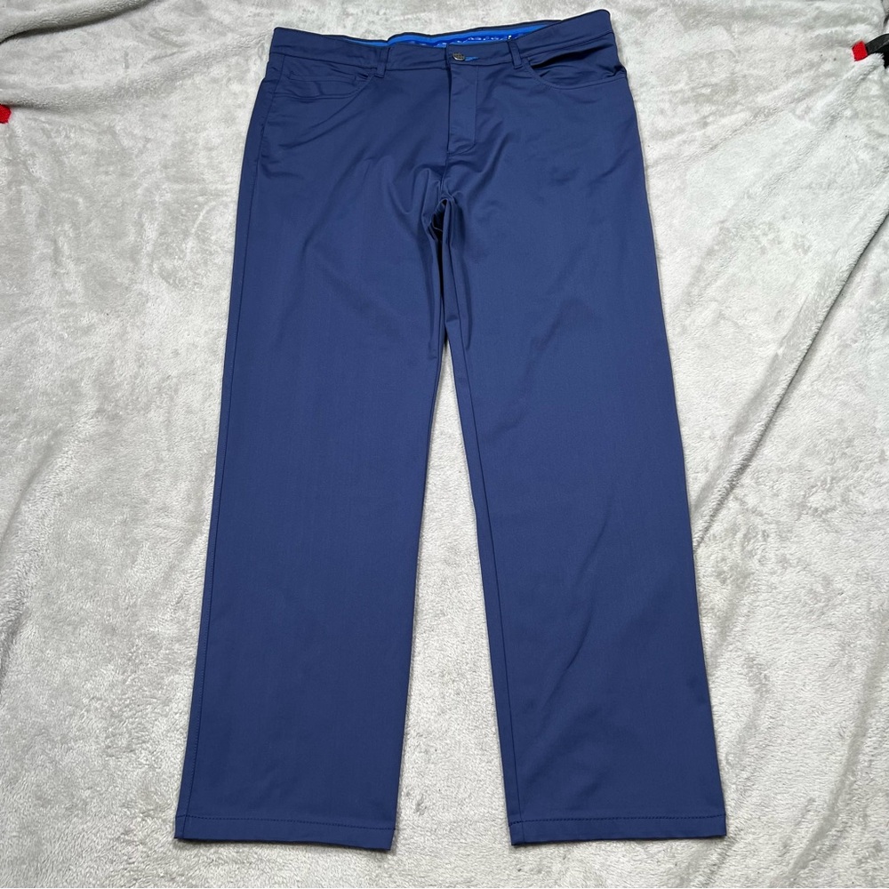 Twillory Performance Pants Mens 38x30 Technical Fabric Stretch Athleisure Blue